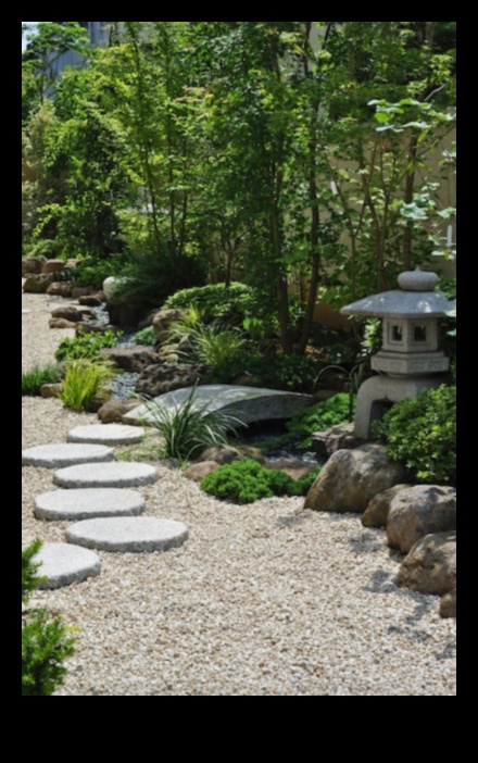 Zen akmeņi un Karesansui viļņi Japānas dārza dizaina māksla 3 Zen akmeņi un Karesansui viļņi: japāņu dārza maģija